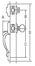 Hawthorne Handleset Dimensions